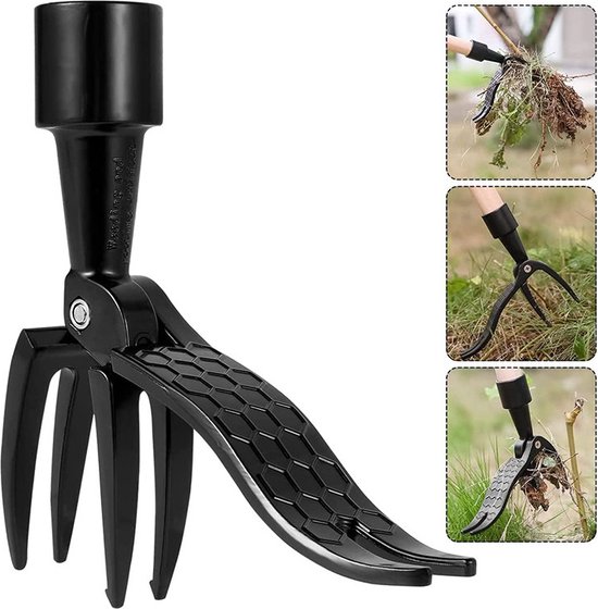 Multifunctionele onkruidverwijderaar | Cultivator - Woelvork - Spitvork - Schoffel — afbeelding 2