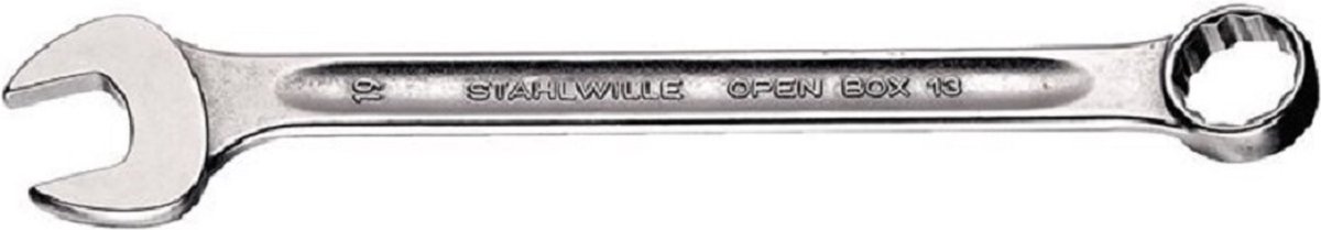 Stahlwille Open Box 13 Steek/Ringsleutel - Chroom Alloy Steel Verchroomd - maat 10 - Prijs per stuk