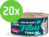 Edgard & Cooper Fillets Tuna & Squid 70 gr - kattennatvoer - 20 blikjes