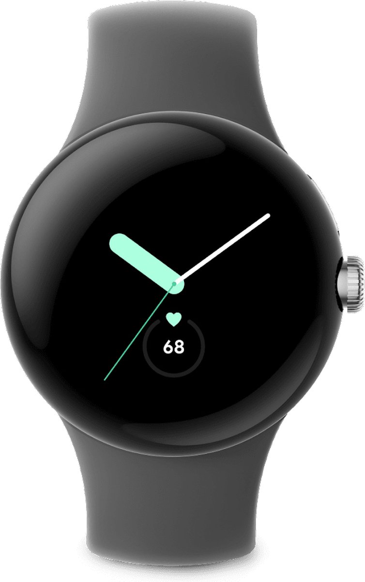 Google Pixel Watch - 41 mm - met GPS - Zilver (Grijs)