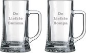 Bierpul gegraveerd - 50cl - De Liefste Bomma-De Liefste Bompa