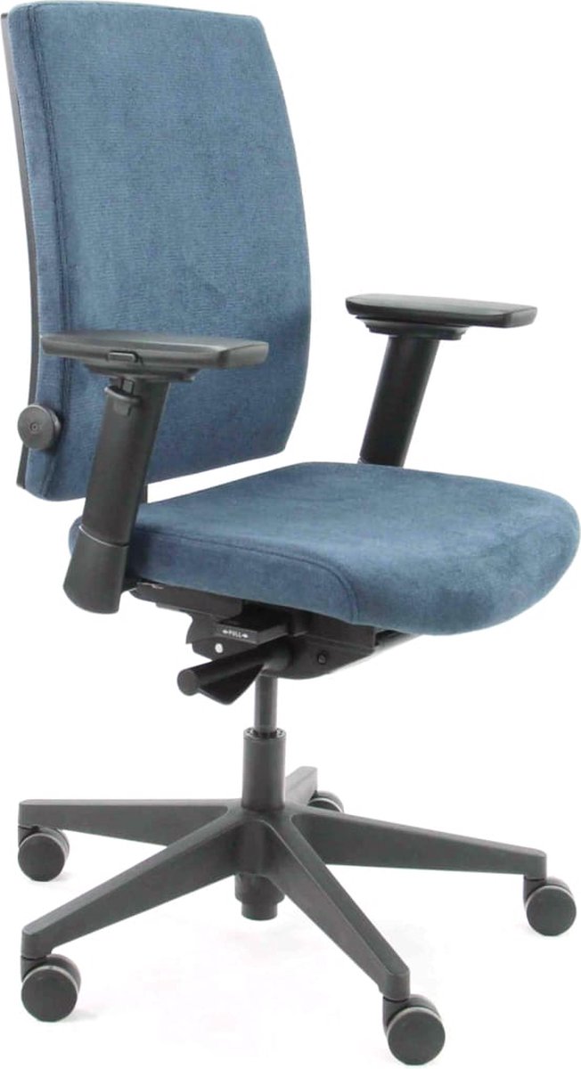 Workliving Eva Comfort Blauw Regain - Bureaustoel Ergonomisch (N)EN 1335
