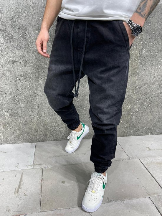 Cargobroek met Zakken Jongens Mannen Hip Hop 2023 Joggingbroek Joggers Broek Tactische Heren Broek Cargo Mannen Kleding W30