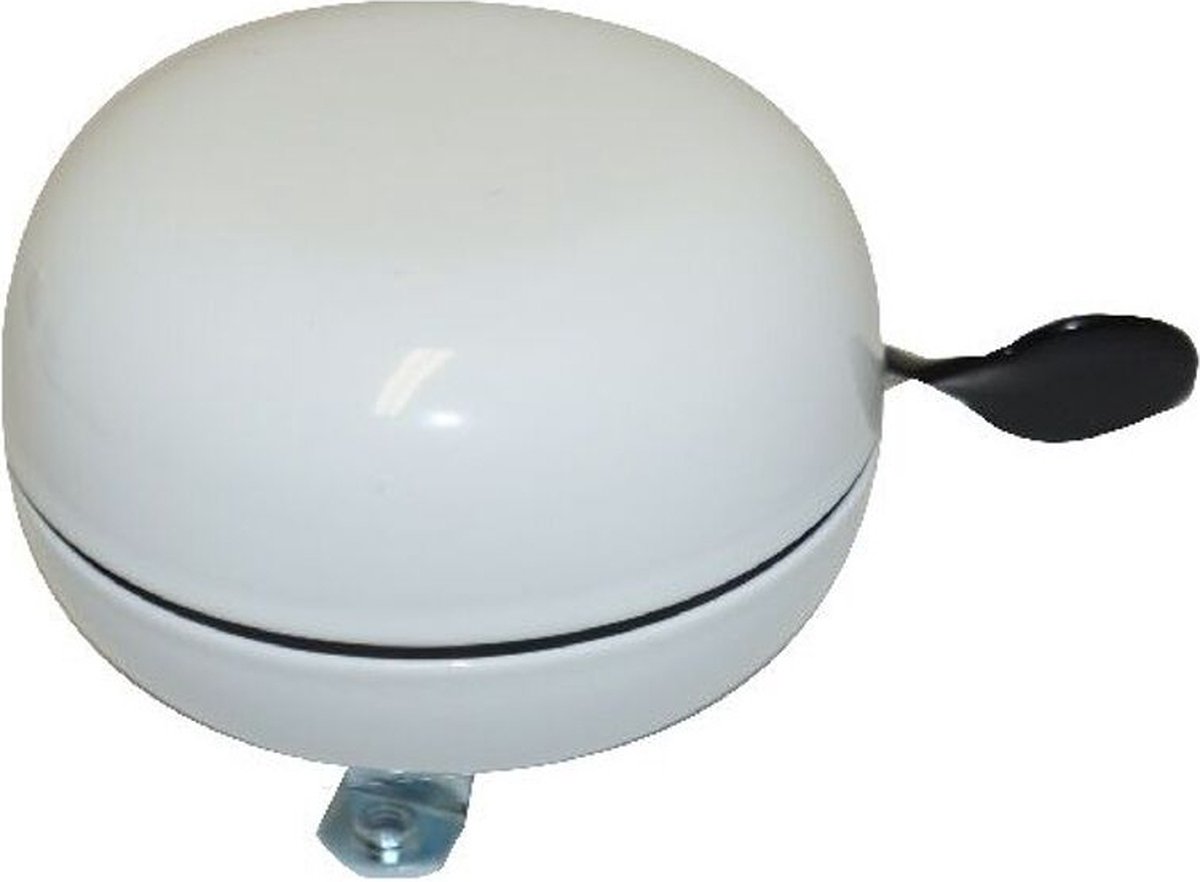 Fietsbel Big-bell 80 Mm | Wit | Maat: One Size
