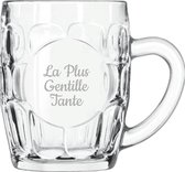 Bierpul gegraveerd - 55cl - La Plus Gentille Tante