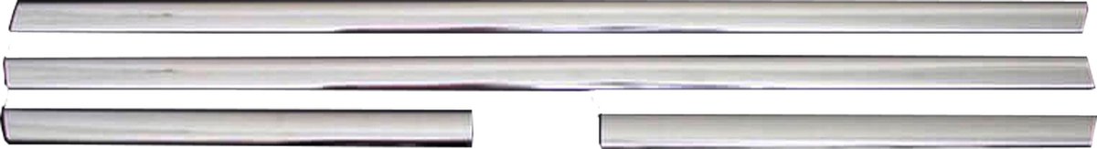 Raamsierlijsten, glaslat, autoaccessoire, raambekleding Peugeot 207 HB 2006-2012