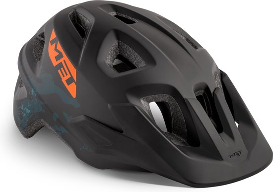 MET Eldar Kinderhelm - Fiets - Black Camo Matt