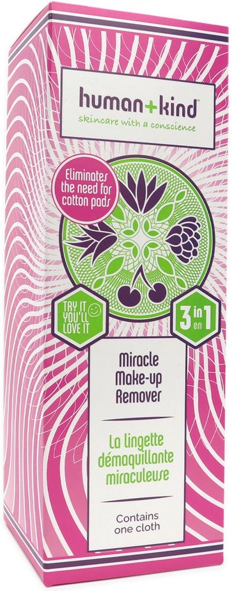 Human + Kind - Miracle Make-up Remover Cloth Vegan