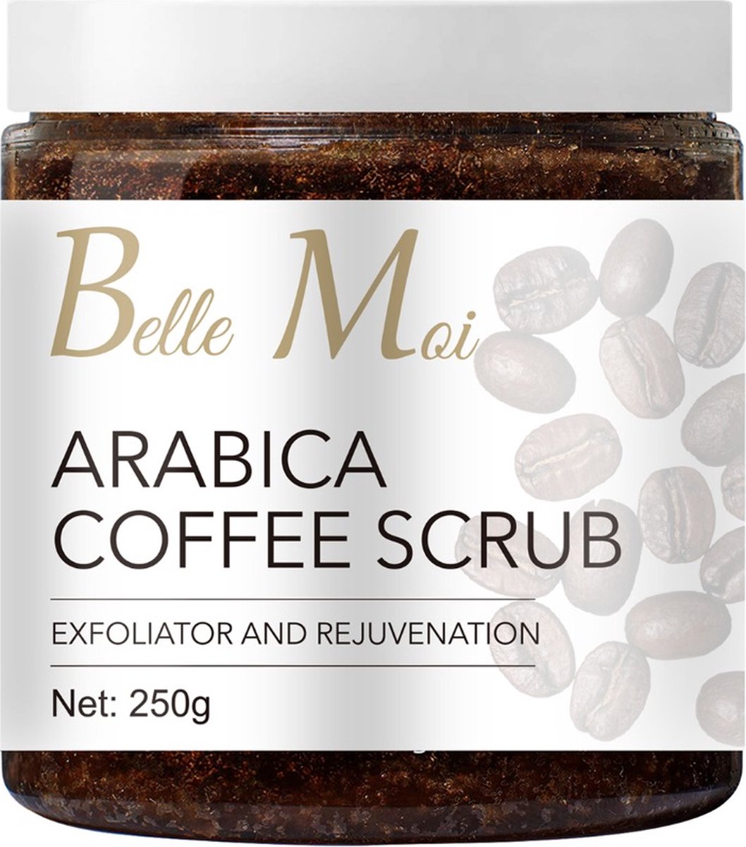 Belle Moi Arabica Koffiescrub - Voor Een Zachte En Gezonde Huid