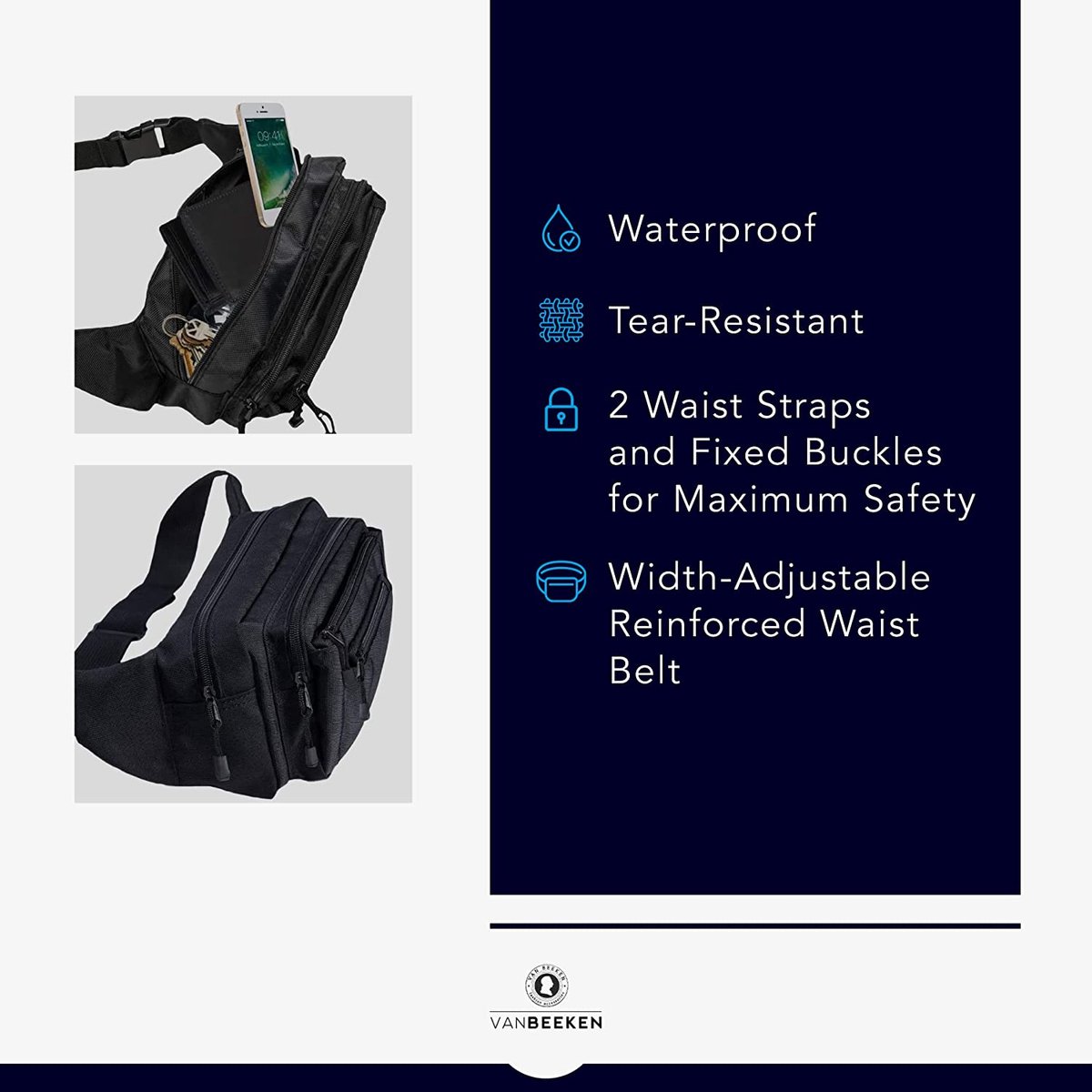 Sac à fesses imperméable - France