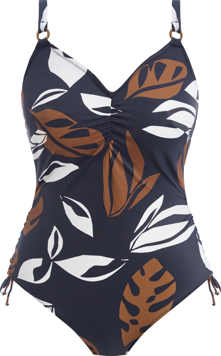 Fantasie Lake Orta UW V-Neck Swimsuit with Adjustable Leg Dames Badpak ...