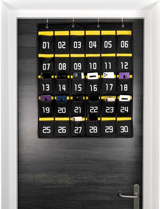 HEMOTON 30 Cell Phone Compartments for School, Mobile Phone