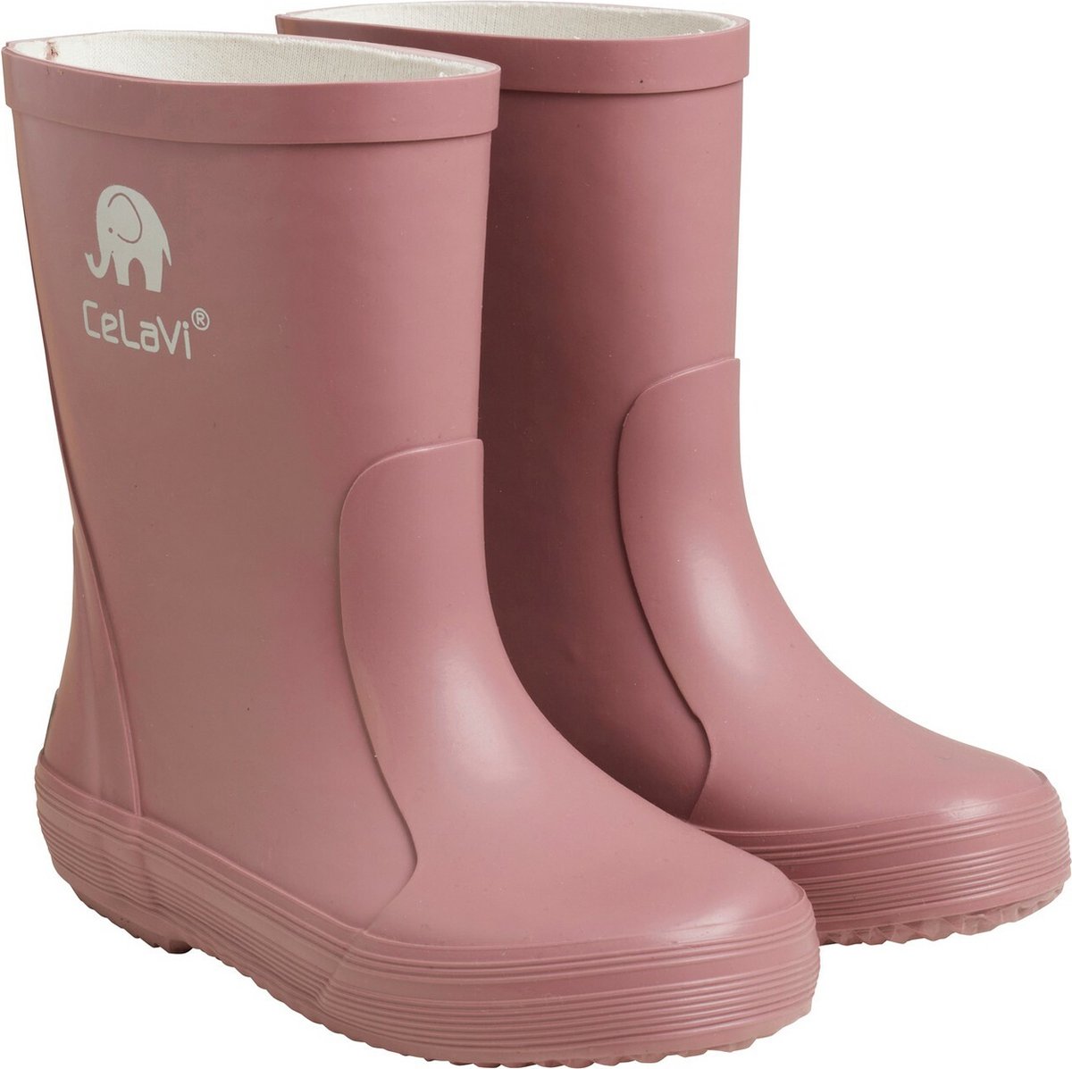 Celavi - Basic regenlaarzen voor kinderen - Solid - Burlwood - maat 30EU