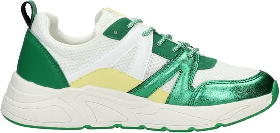 SUB55 Dames sneakers Sneakers Laag - groen - Maat 39