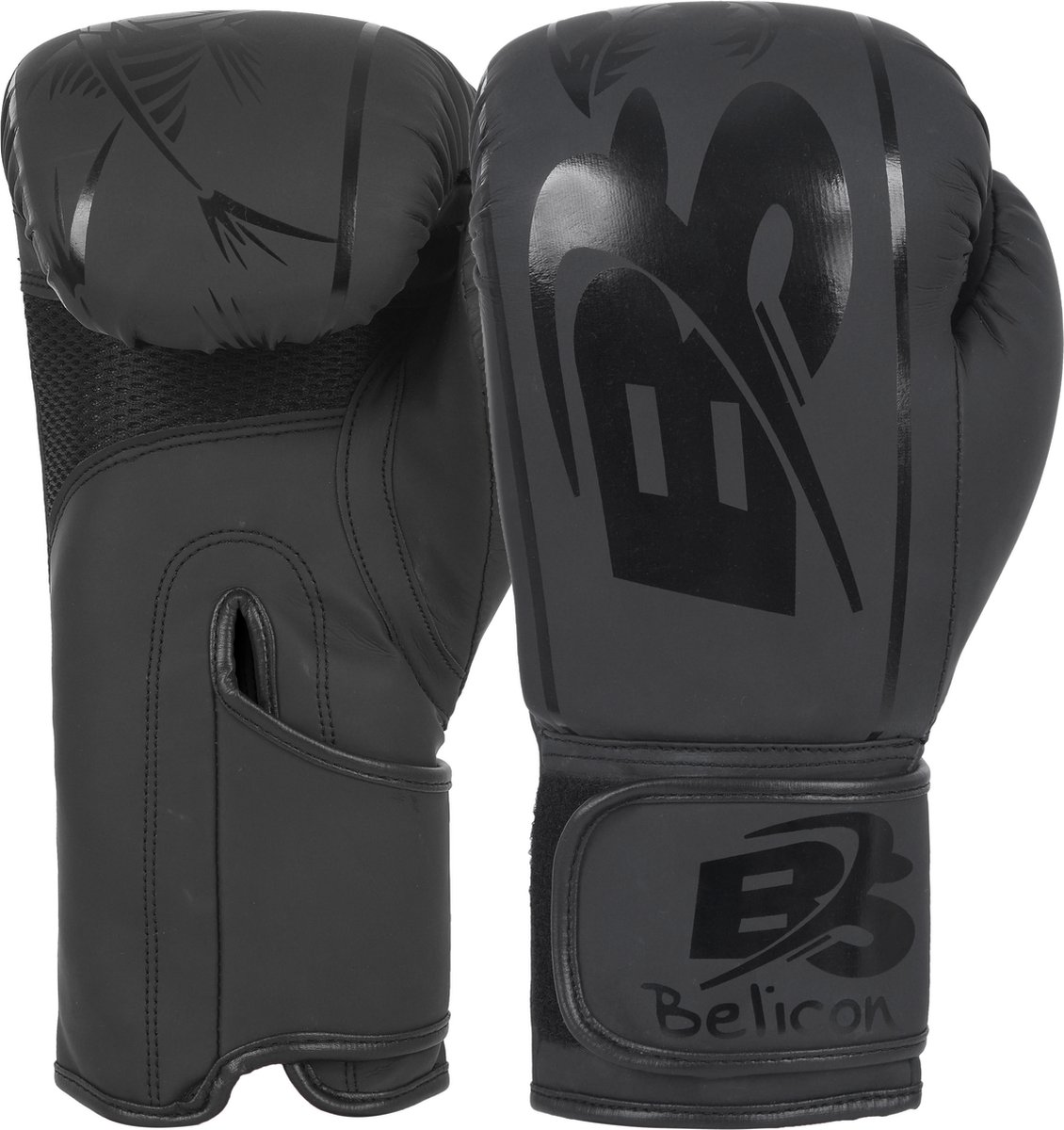 Bokshandschoenen Zwart --- 8 OZ - Belicon wears