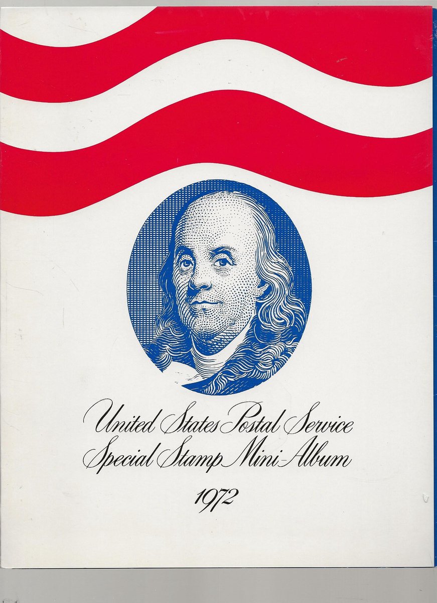 JAARSET POSTZEGELS USA 1972 (POSTFRIS)