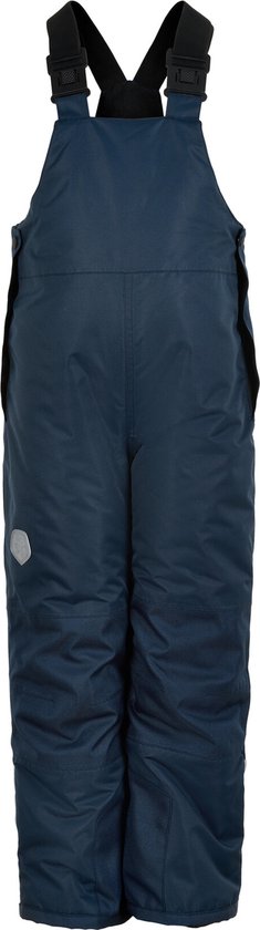 Color Kids - Winterbroek met bretels voor kinderen - Fleece voering - Total Eclipse - maat 104cm