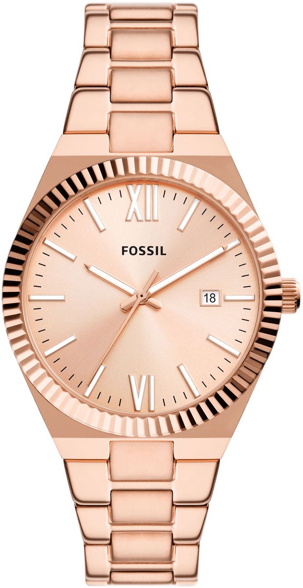 Fossil ES5258 Dameshorloge 38 mm - Rosékleurig