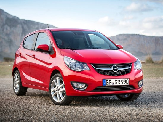 Kofferbakmat voor de Opel Karl 2015
