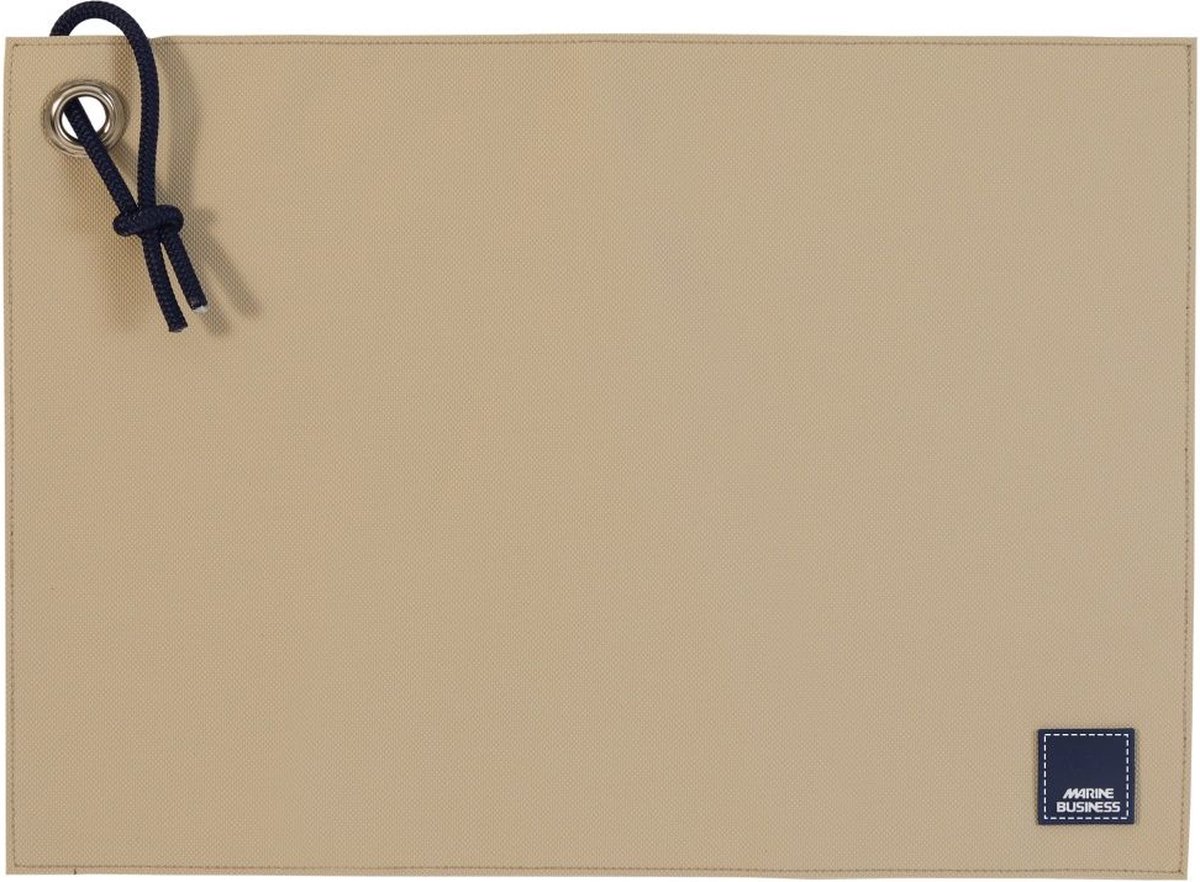 Marine Business Set (2 stuks) Waterproof Placemats Beige
