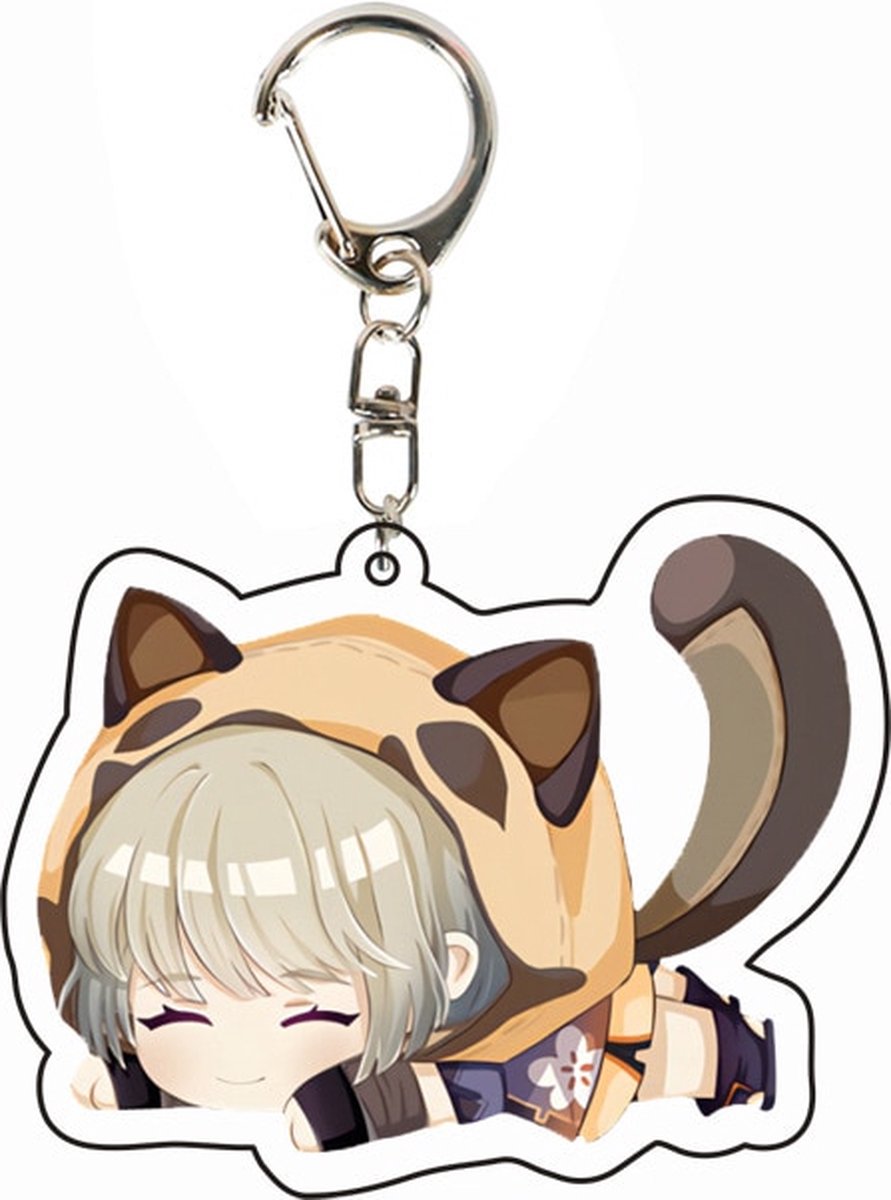 Genshin Impact - Sayu - Sleutelhanger/Keychain - Anime Merchandise - Figure - Manga