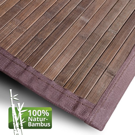 Tapis casa pura - Bamboe - Tapis - Tibet - Marron - 50 x 80 cm