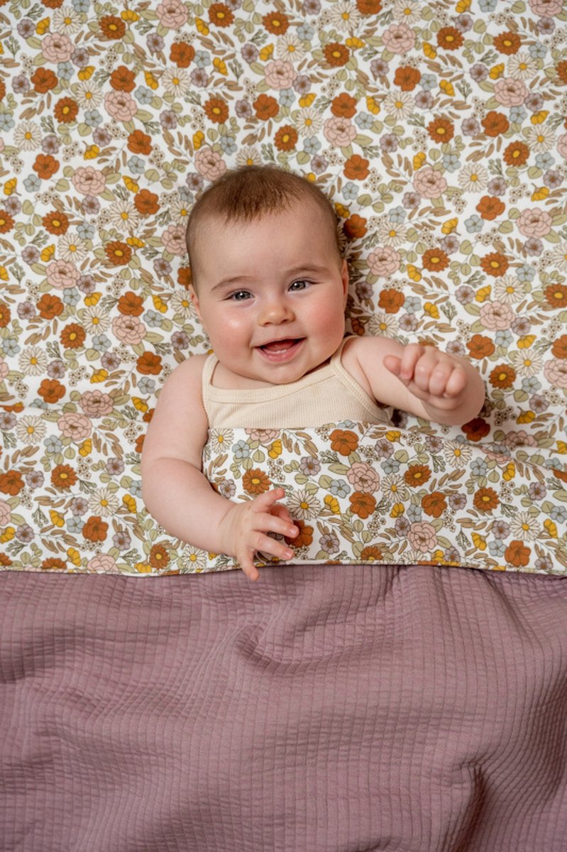 Little Grape Land 4-pack hoeslaken 60 x 120 cm, baby, van microvezel-polyester, ademende hoeslaken voor kinderbed en babybed, Oeko-TEX gecertificeerd, Rosa Ranch