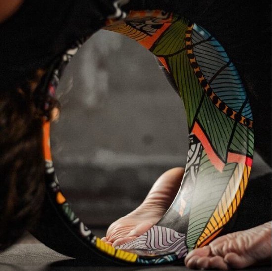 Matchu Sports - Yoga Wiel - Yoga - Yoga wheel - 14 cm breed - ABS - Art van Matchu Sports — afbeelding 4
