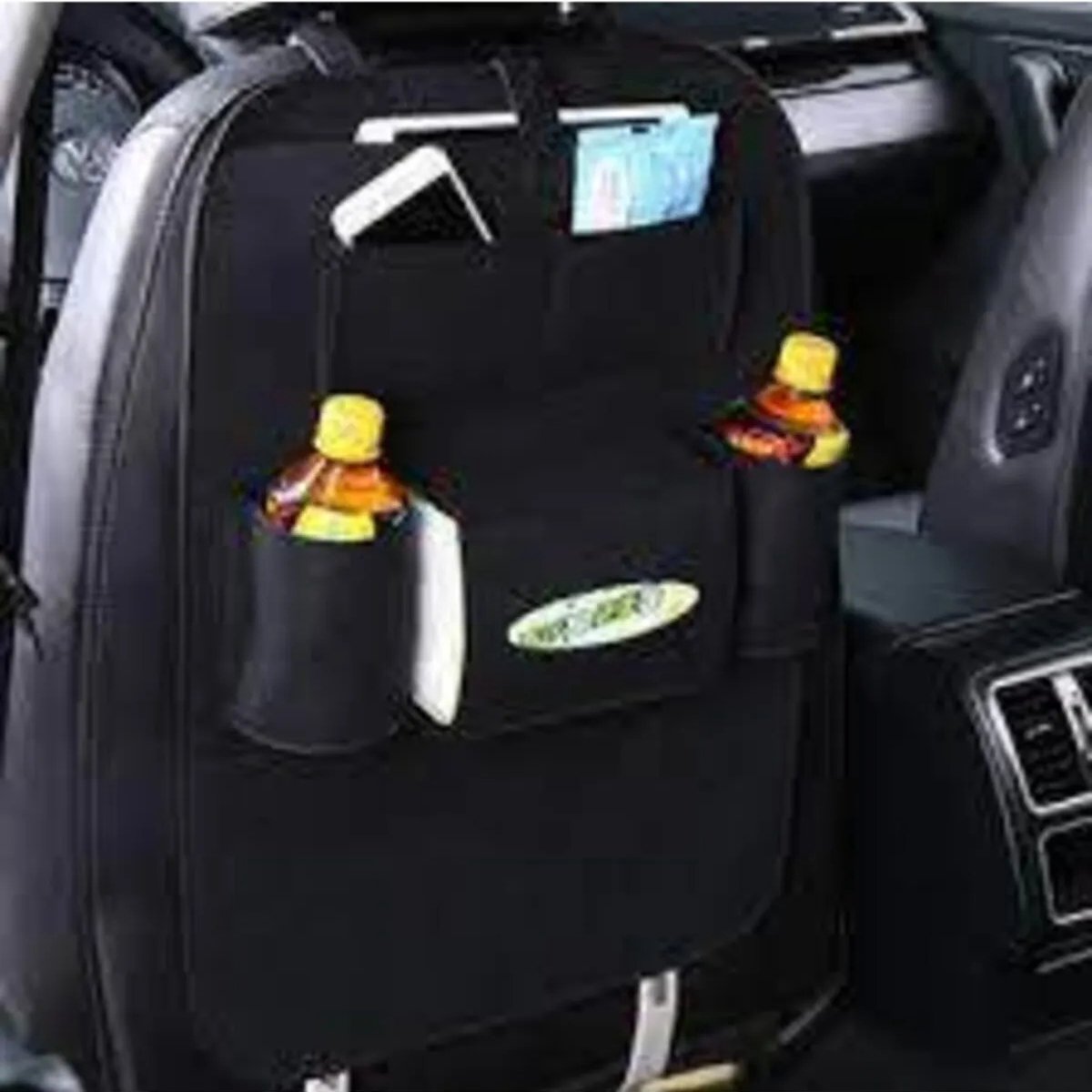 HeiN - 2 stuks - In-Car Organizer - Seat Back Storage Organizer - Zwart kleur - Autostoel Organizer - Auto Auto Organizer - Breedte: 40 cm Hoogte: 55cm - 7 Zakken