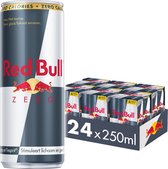 Red Bull Zero - Boisson énergisante sans sucre - 24x25cl