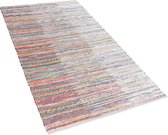 MERSIN - Laagpolig vloerkleed - Multicolor - 80 x 150 cm - Katoen