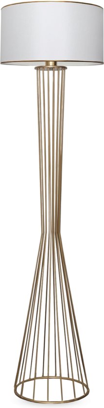 Vloerlamp Pioggia met kristallen regen, chroom