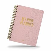 My undated Pink planner