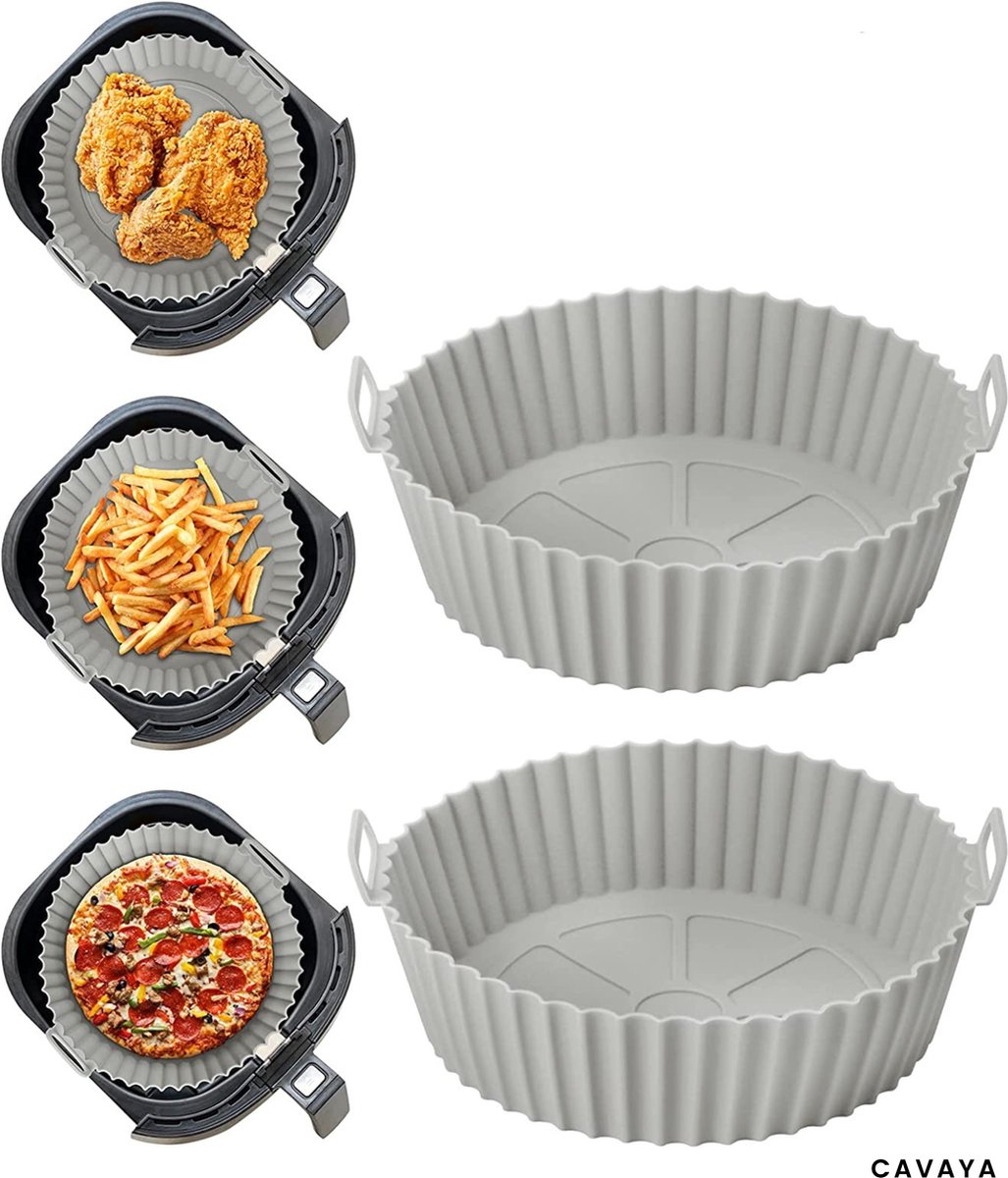 Muffinbakblik Voor Airfryer | 3 Holtes Cupcake Bakvorm - Silicone Muffinbakblik Voor Airfryer | 3 Holtes Cupcake Bakvorm - Silicone