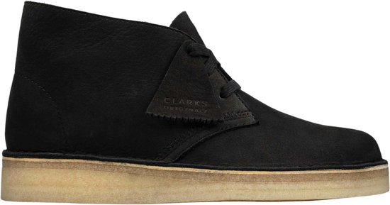 Clarks - Chaussures femme - Desert Coal - D - nubuck noir - taille 5,5 |  bol.com