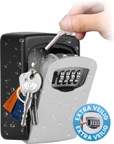 HENI - Sleutelkluis voor buiten & binnen – Sleutelkast - Veilig sleutels bewaren – Cijferslot - Waterbestendig - Opberging