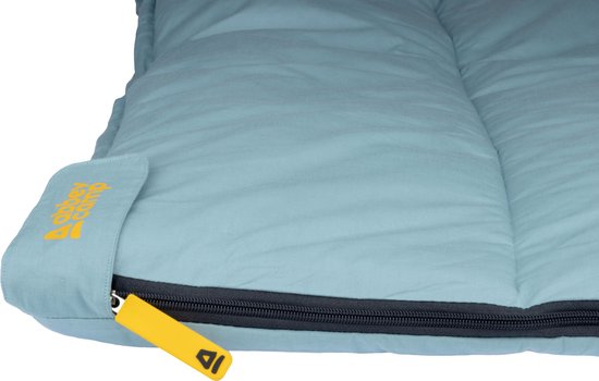Abbey Camp Slaapzak - Katoen - Dekenmodel - Lichtblauw - 210 x 80 cm van Abbey Camp — afbeelding 4