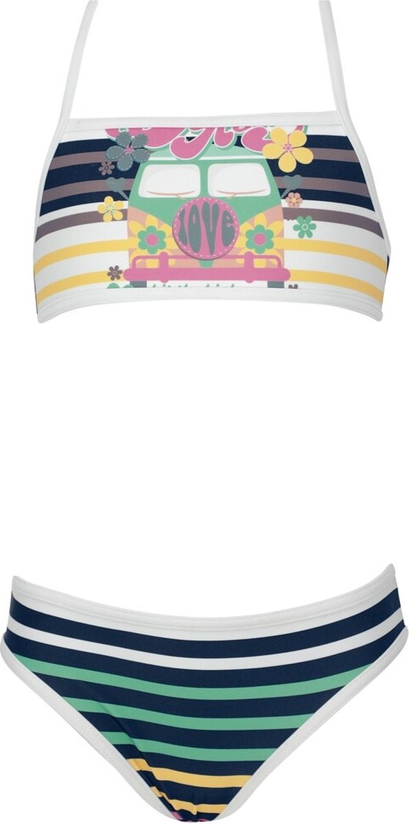 Olympia - Bikini - Multicolor Gestreept - Maat 128