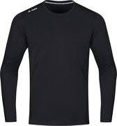 Jako - Shirt Run 2.0 - Zwarte Longsleeve Heren-XXL