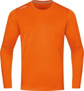 Jako - Shirt Run 2.0 - Oranje Longsleeve Kids-152