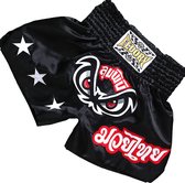 Fluory Muay Thai Kickboxing Short Bain Eyes Zwart taille XXXL