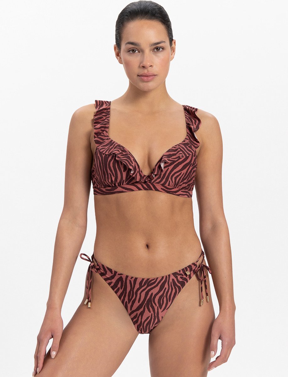 Beachlife Zebra Dames Bikinitopje - Maat E42