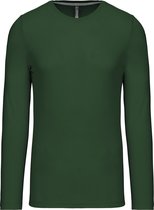 T-shirt vert forêt manches longues marque Kariban taille XXXL
