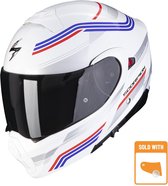 Scorpion Exo-930 Multi White-Blue-Red 2XL - Maat 2XL - Helm