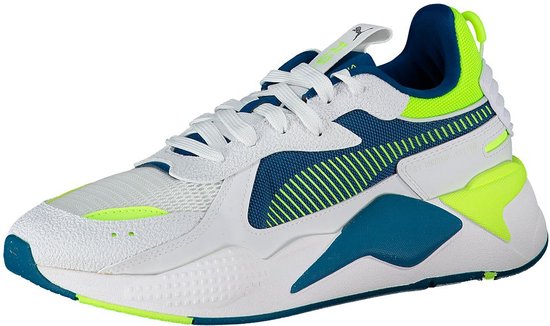 PUMA SELECT RS-X Hard Drive Sneakers Heren - Puma White / Fizzy Yellow / Digi / blue - EU