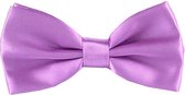 Fako Fashion® - Noeud papillon - Noeud papillon - Noeud - Satin - Pré-noué - 12.5cm - Violet clair