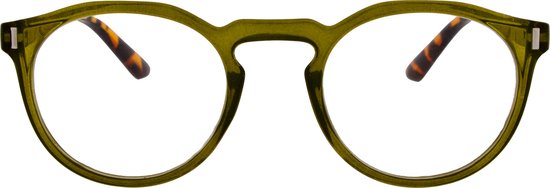 Noci Eyewear RCJ352 Lunettes de lecture Nemo +3.00 - Face kaki, branches tortue