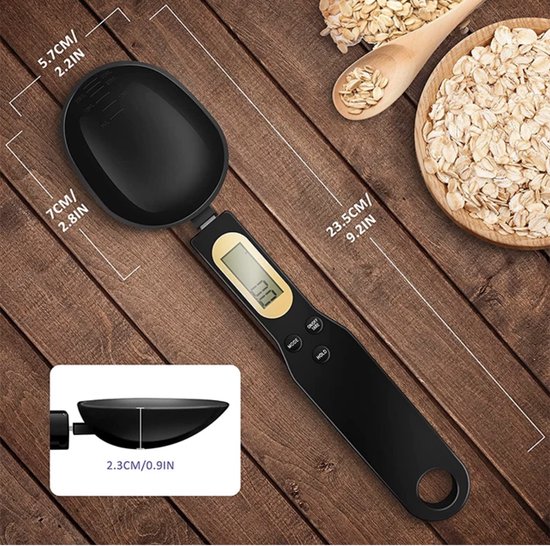 Cuillère Doseuse Électronique Balance De Mesure Cuisine Précision 0,1-500g  Affichage Numérique LCD Cuisine Et