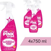The Pink Stuff - Badkamerreiniger - 4 x 750 ml - Voordeelverpakking