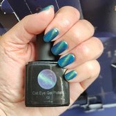 Gelzz Cat's Eye - C2 Deep Sea - BlauwGroen - Semitransparante kleur - 10ml - Vegan